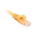 Quest Technology International Cat6 Utp 550Mhz Snagless Molded Patch Cord - 7 Ft, Yellow NPC-6507